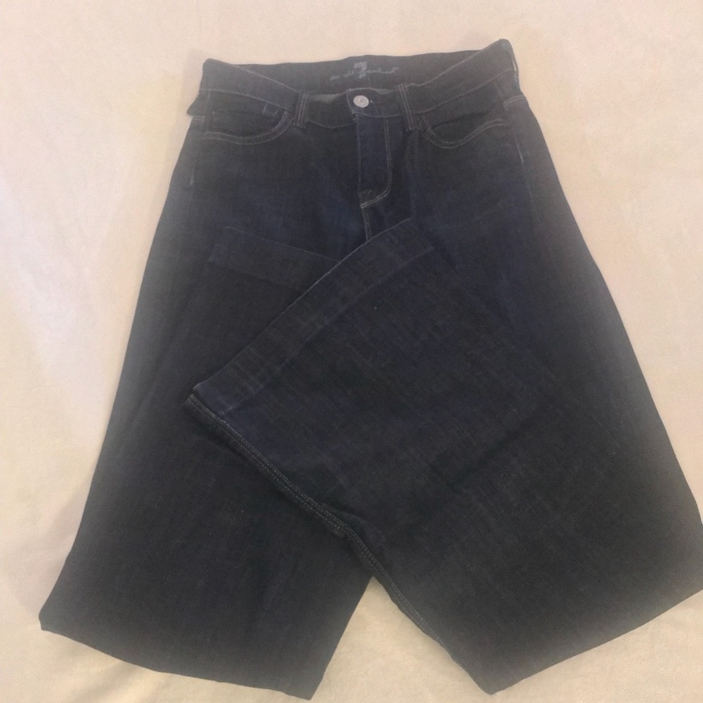 Wide leg jeans